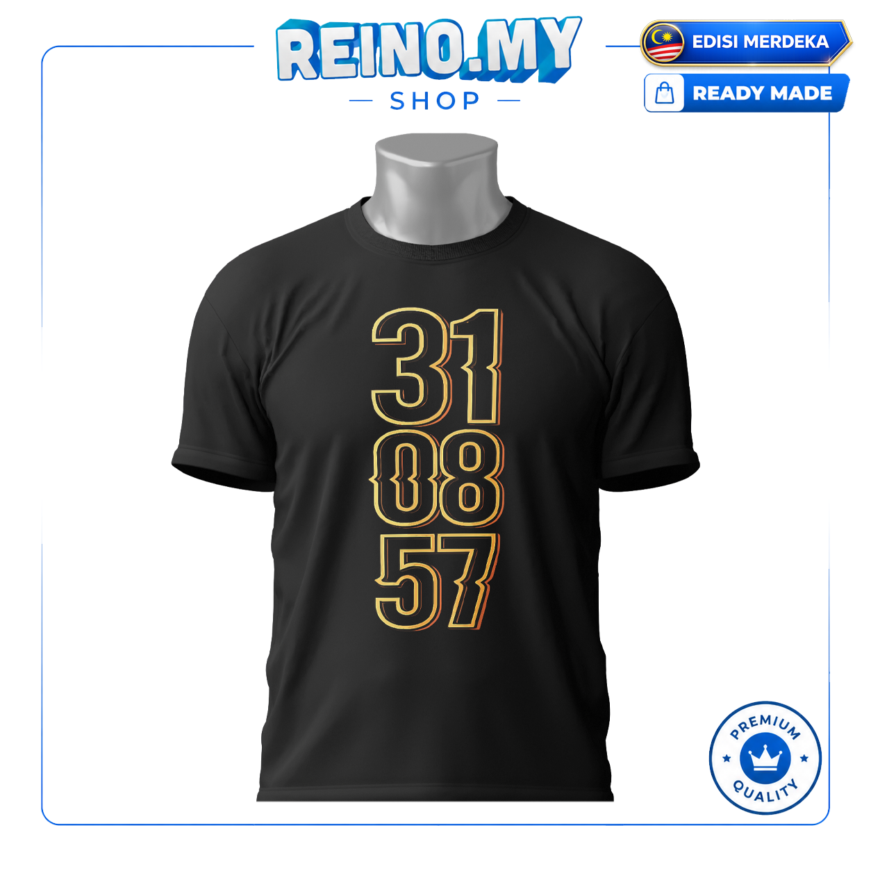 T-Shirt Merdeka: 31 Ogos 1957