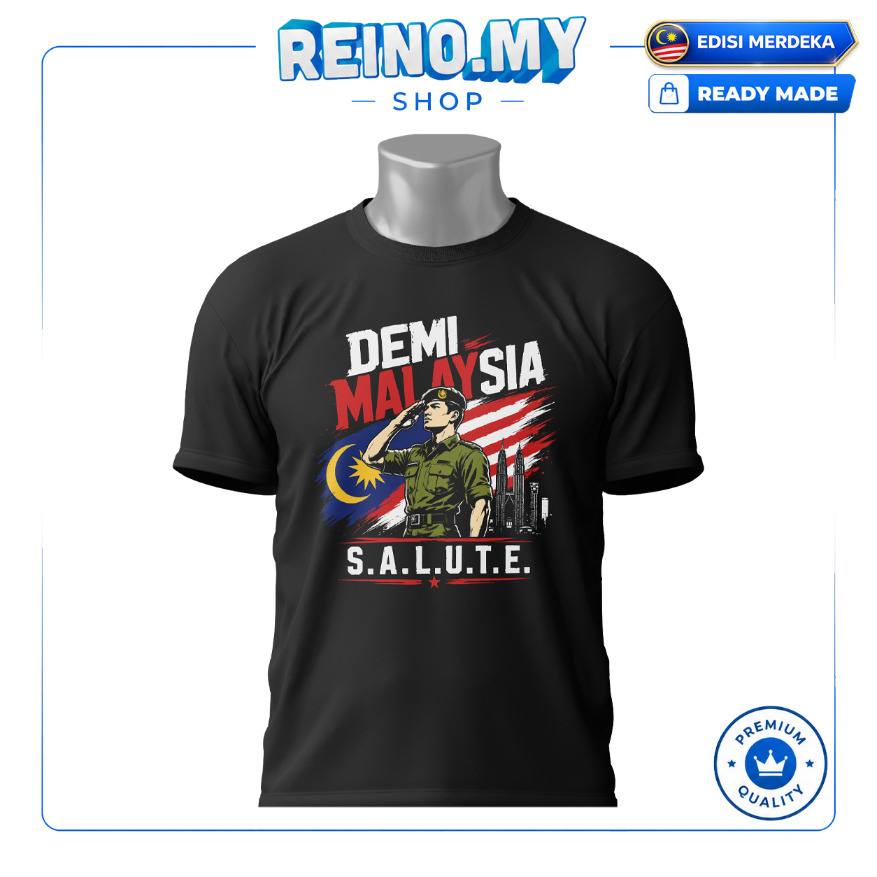 T-Shirt Merdeka: Demi Malaysia