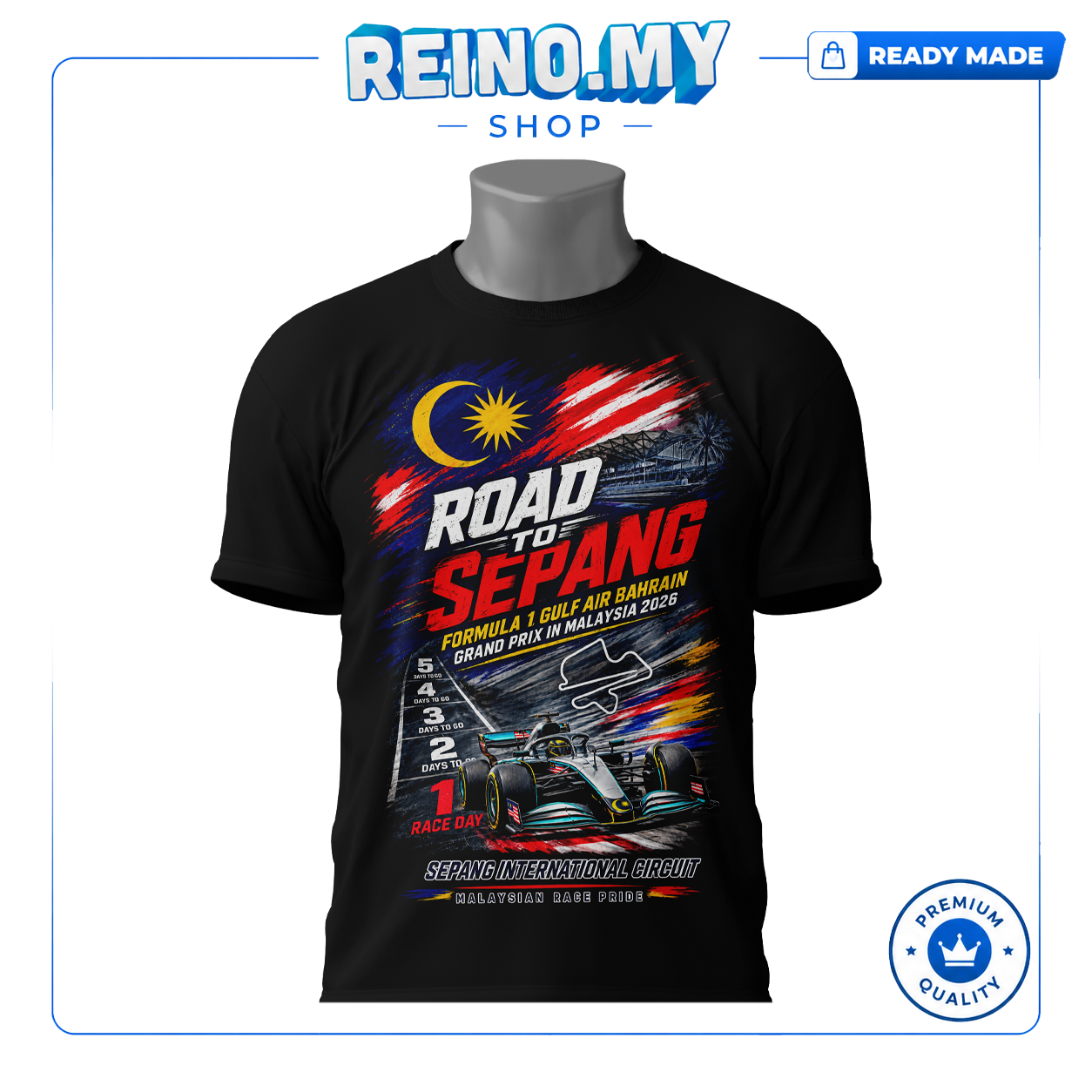 T-Shirt Formula 1: Road To Sepang