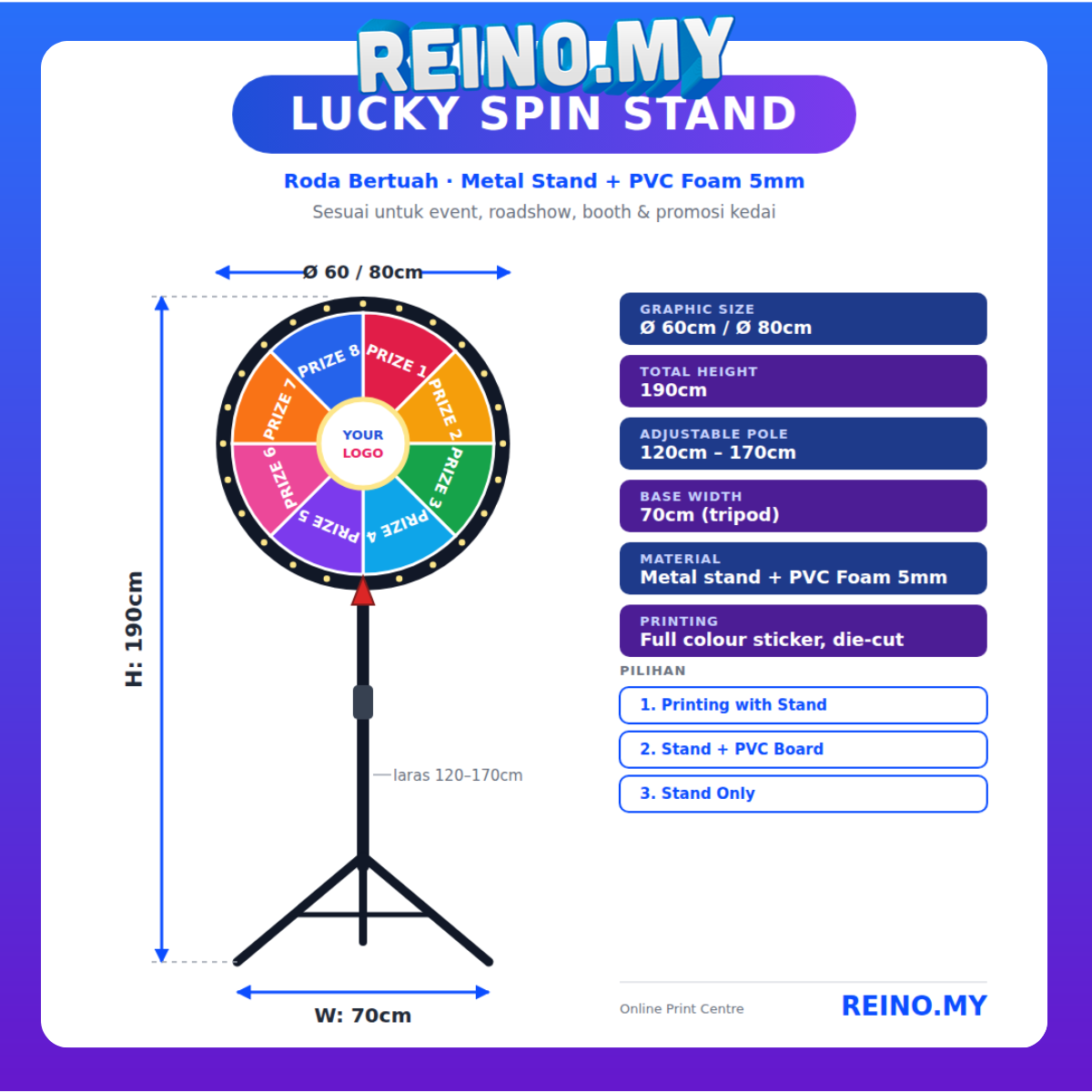 LUCKY SPIN STAND