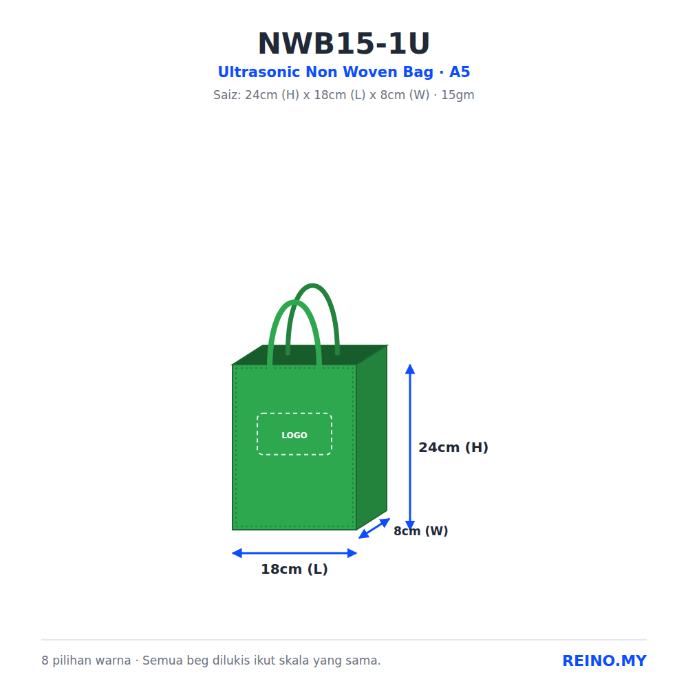 NWB15-1U · A5 · 24Hx18Lx8W
